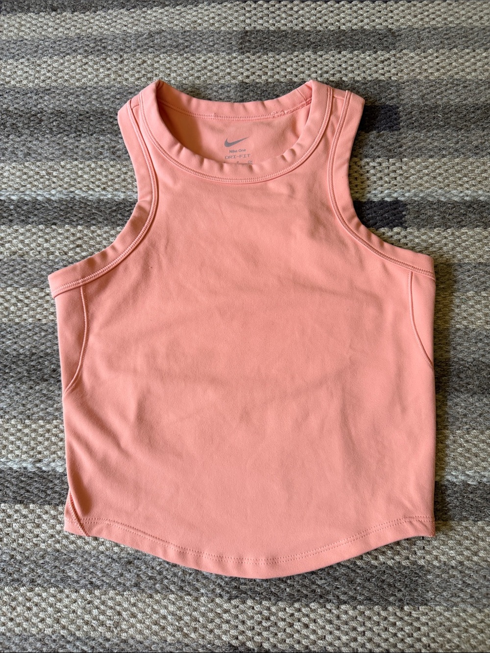 Nike Women's One Fitted Dri-FIT Cropped Tank Top